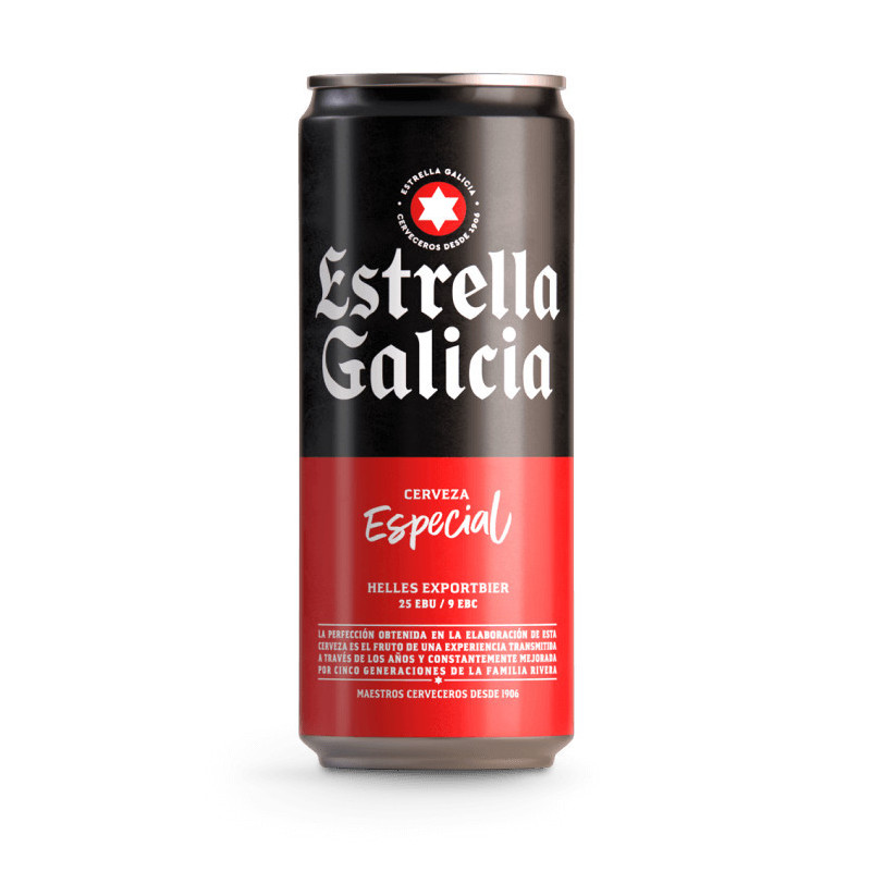 Estrella Galicia lata